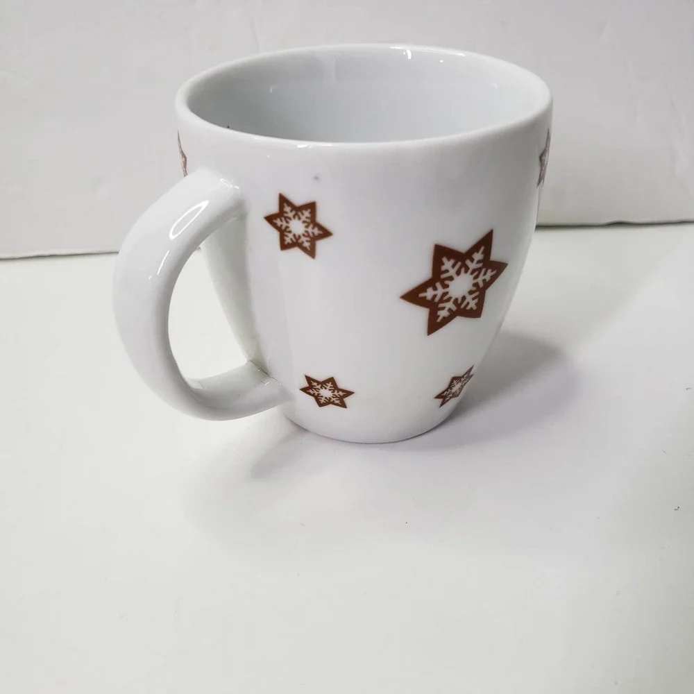 Crate & Barrel‎ Gingerbread Childs Mug Mini Coffee Espresso Cup White